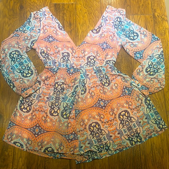 LOVE TREE Boho romper - Picture 3 of 7